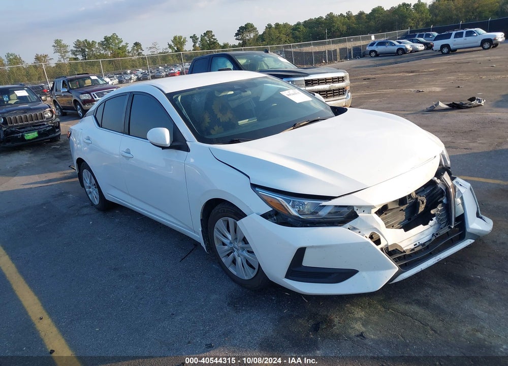 2021 NISSAN SENTRA S XTRONIC CVT VIN: 3N1AB8BV6MY282049
