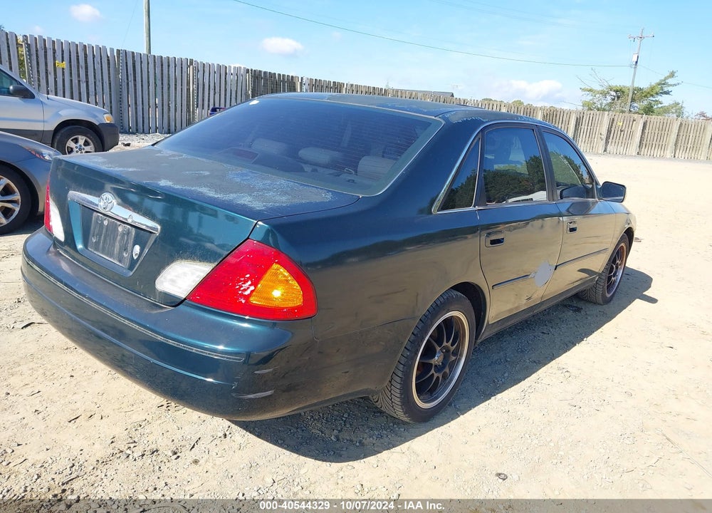 2001 TOYOTA AVALON XL VIN: 4T1BF28B81U140117