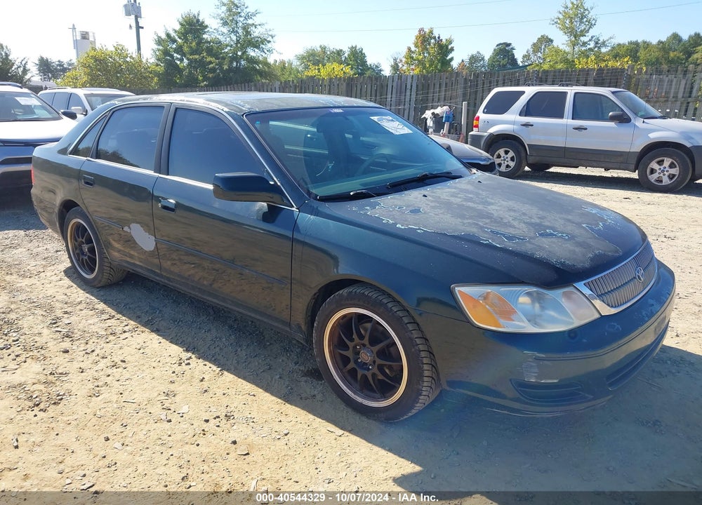 2001 TOYOTA AVALON XL VIN: 4T1BF28B81U140117