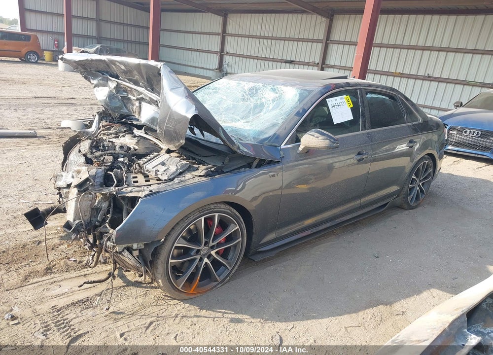 2018 AUDI S4 3.0T PREMIUM PLUS VIN: WAUC4AF45JA002434