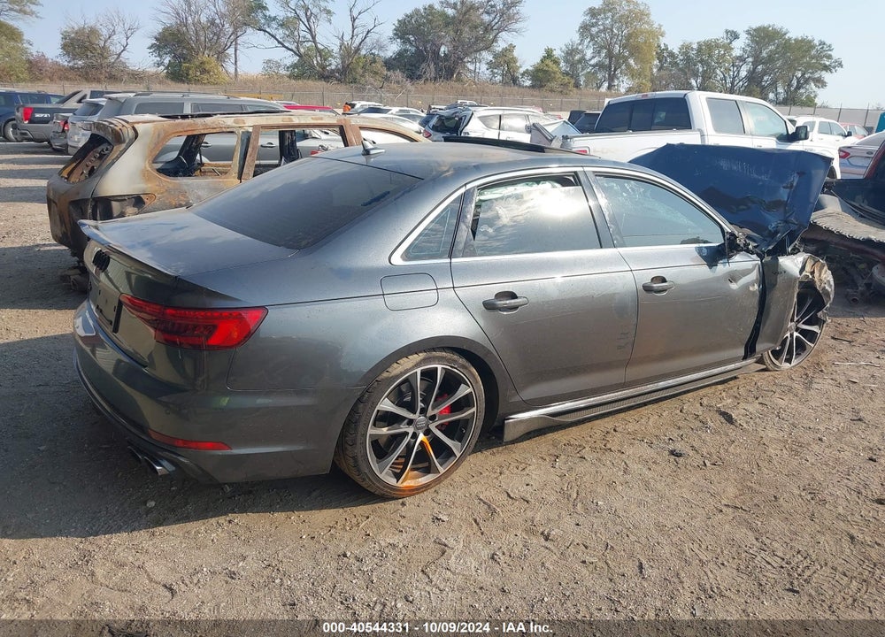 2018 AUDI S4 3.0T PREMIUM PLUS VIN: WAUC4AF45JA002434