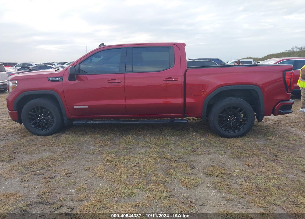 2022 GMC SIERRA 1500 LIMITED 2WD  SHORT BOX ELEVATION VIN: 3GTP8CED9NG153676