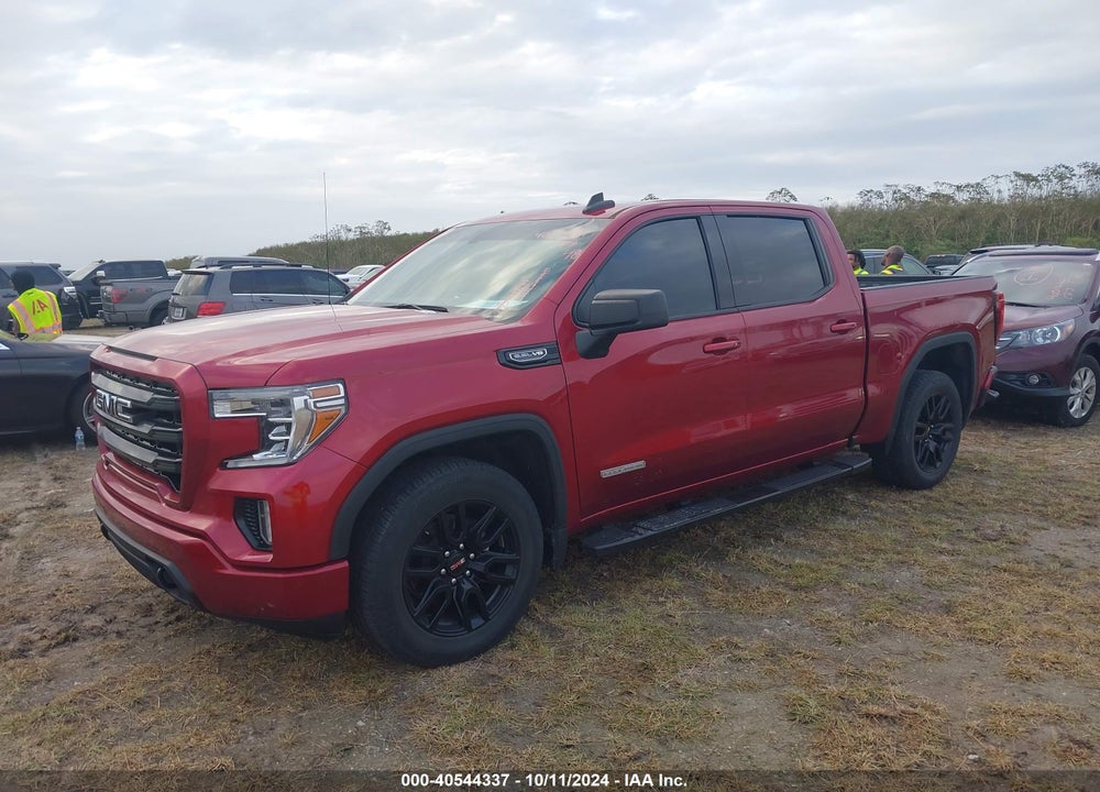 2022 GMC SIERRA 1500 LIMITED 2WD  SHORT BOX ELEVATION VIN: 3GTP8CED9NG153676
