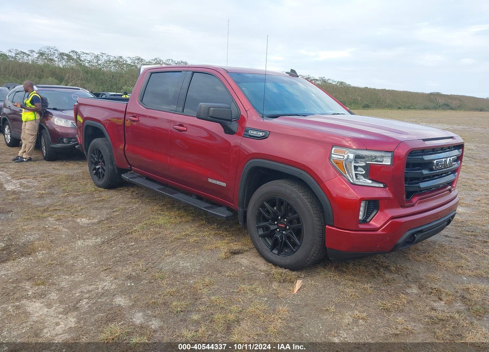 2022 GMC SIERRA 1500 LIMITED 2WD  SHORT BOX ELEVATION VIN: 3GTP8CED9NG153676