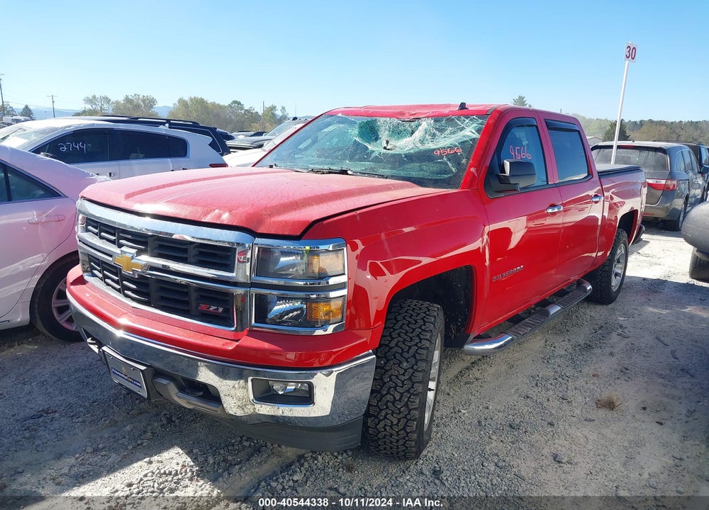 2014 CHEVROLET SILVERADO 1500 2LT VIN: 3GCUKREC4EG332304