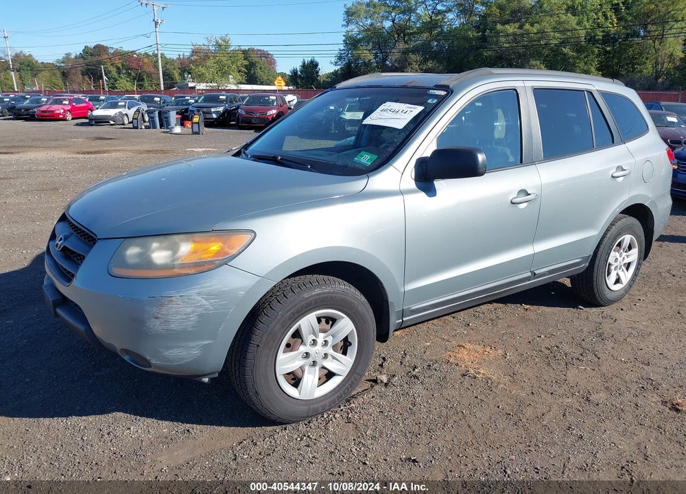 2009 HYUNDAI SANTA FE GLS VIN: 5NMSG13D59H256575