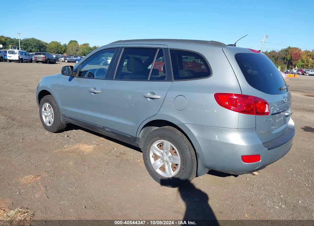 2009 HYUNDAI SANTA FE GLS VIN: 5NMSG13D59H256575