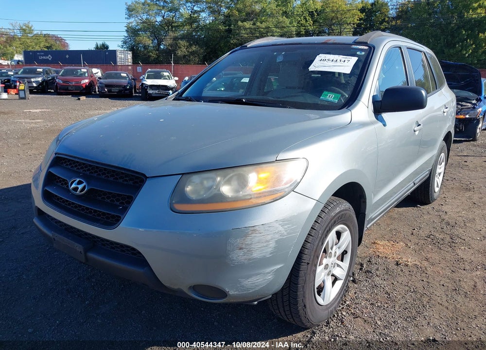 2009 HYUNDAI SANTA FE GLS VIN: 5NMSG13D59H256575