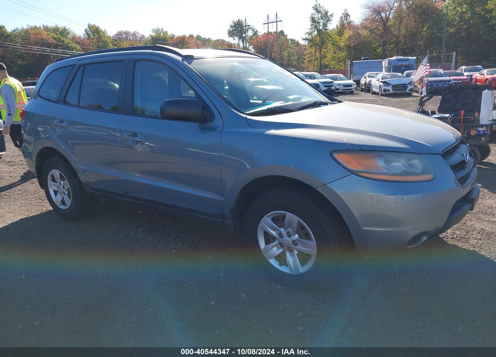 2009 HYUNDAI SANTA FE GLS VIN: 5NMSG13D59H256575