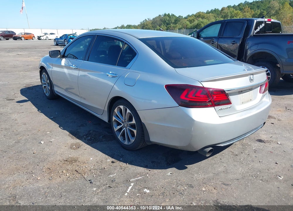 2013 HONDA ACCORD SPORT VIN: 1HGCR2F53DA064052
