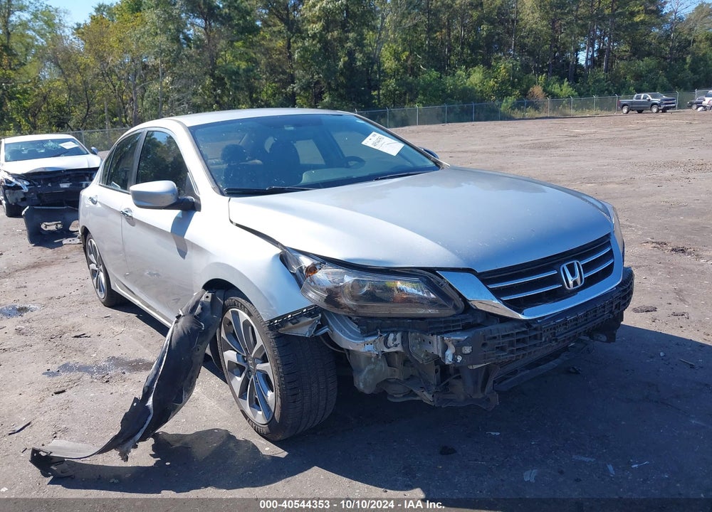 2013 HONDA ACCORD SPORT VIN: 1HGCR2F53DA064052