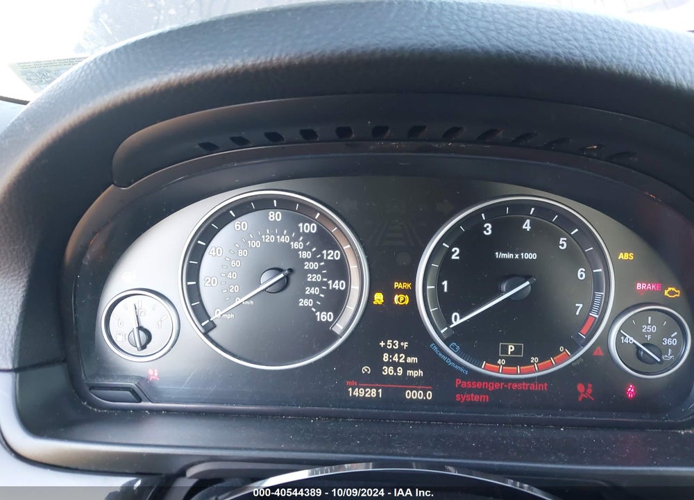 2013 BMW 528I XDRIVE VIN: WBAXH5C52DD111883