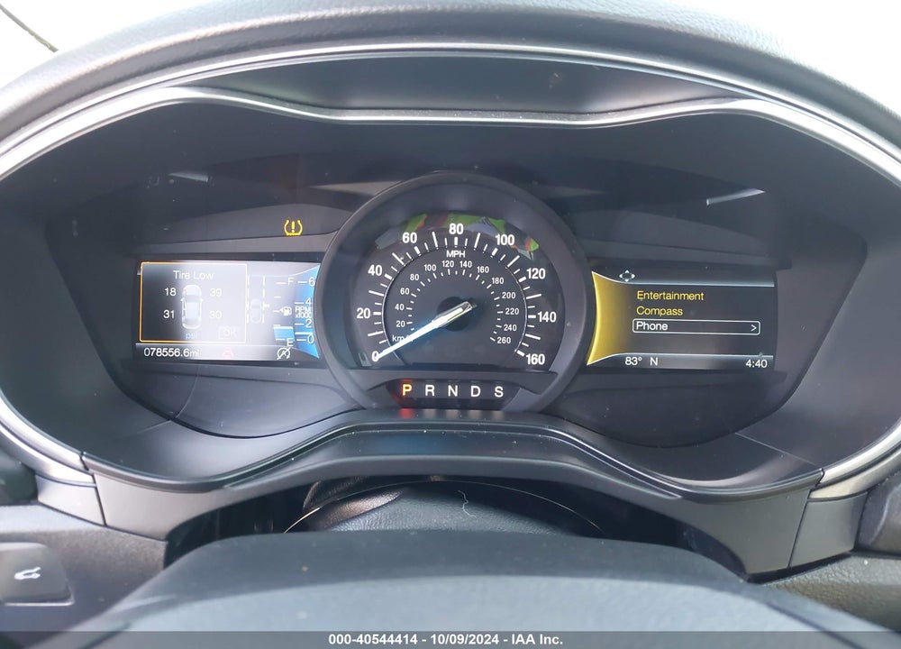 2019 FORD FUSION SE VIN: 3FA6P0HD4KR172795