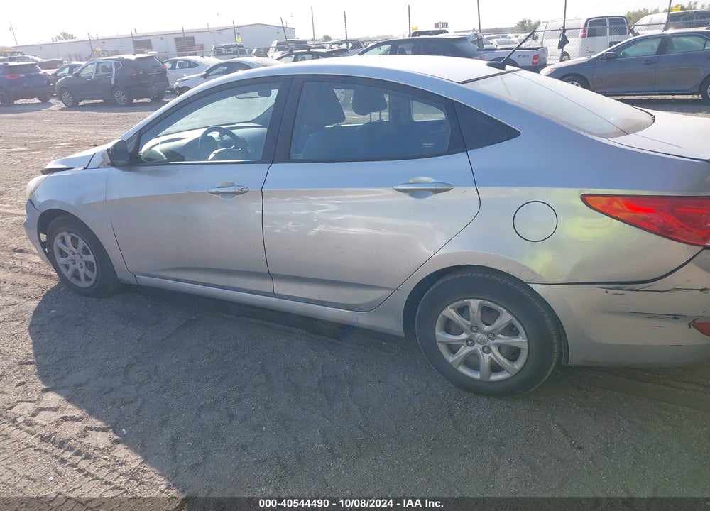 2014 HYUNDAI ACCENT GLS VIN: KMHCT4AE5EU753539