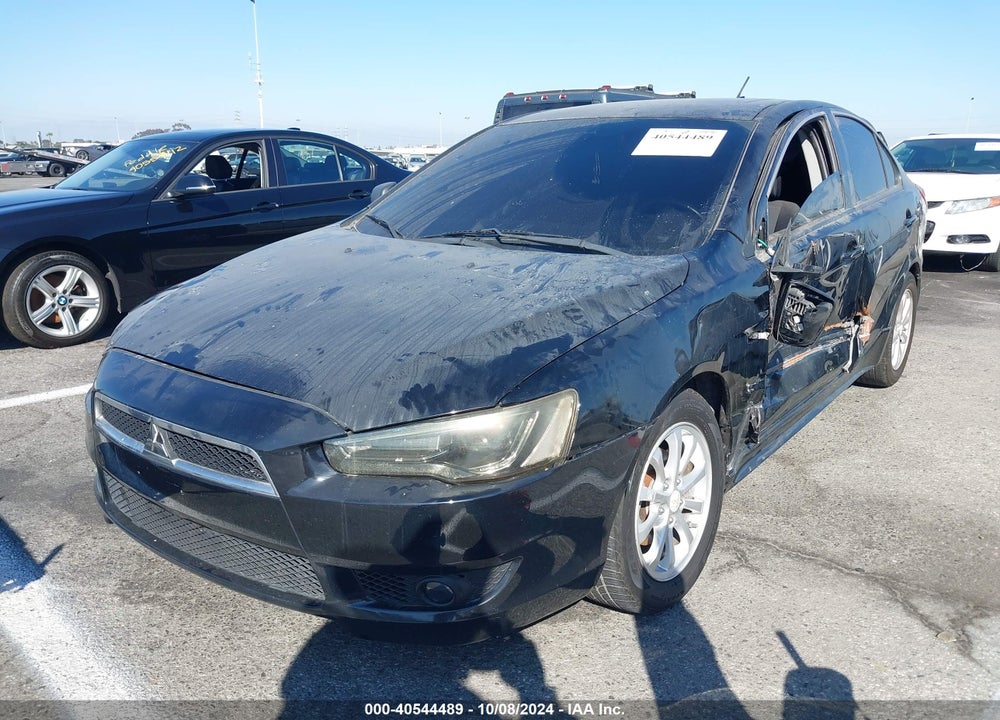 2012 MITSUBISHI LANCER SPORTBACK ES VIN: JA32X2HU8CU028194