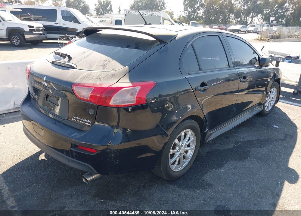 2012 MITSUBISHI LANCER SPORTBACK ES VIN: JA32X2HU8CU028194