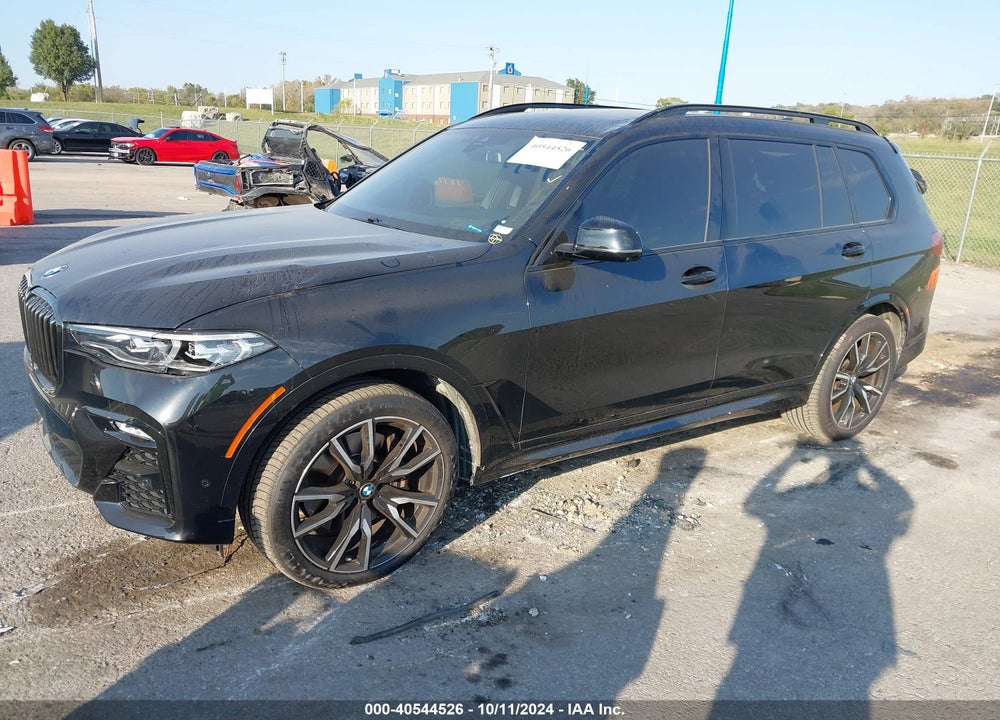 2022 BMW X7 XDRIVE40I VIN: 5UXCW2C06N9K77983