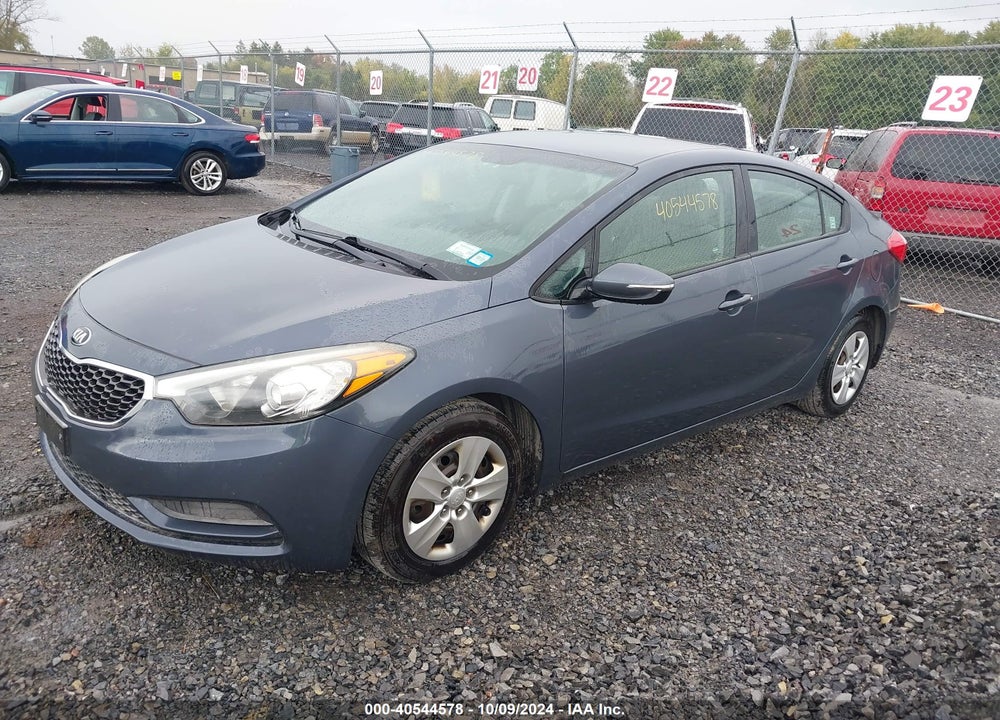 2015 KIA FORTE LX VIN: KNAFX4A64F5427089