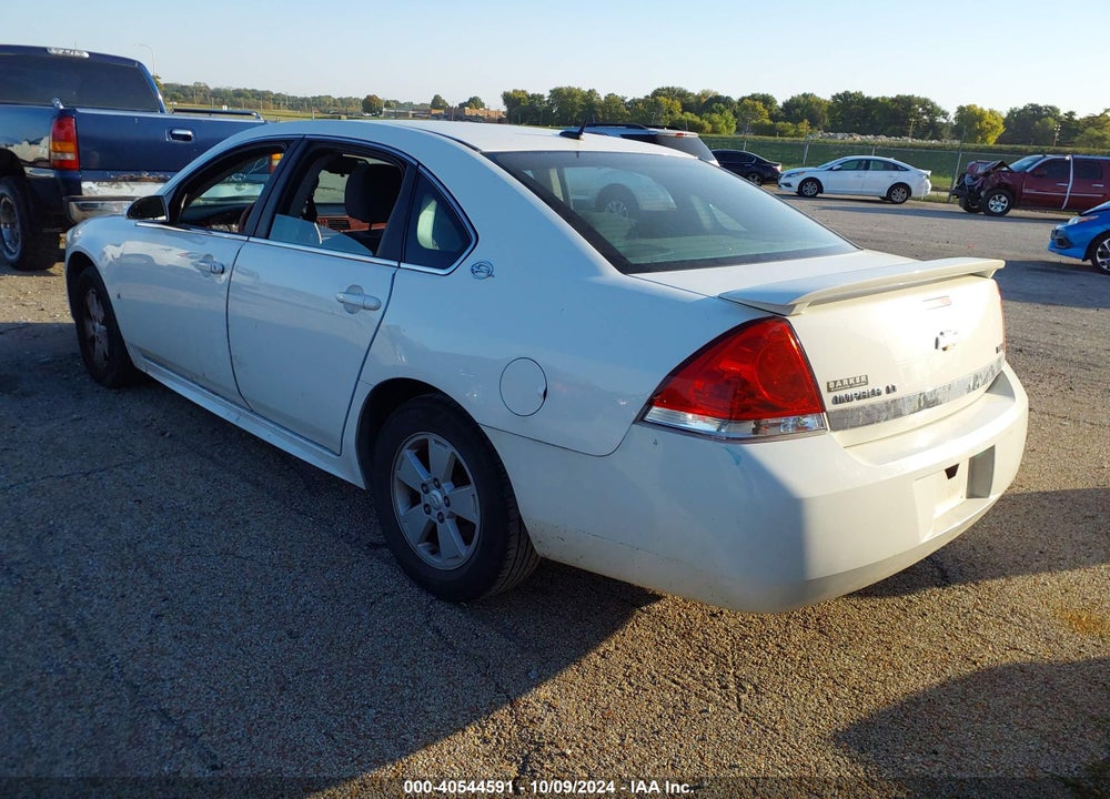 2009 CHEVROLET IMPALA LT VIN: 2G1WT57K691104640