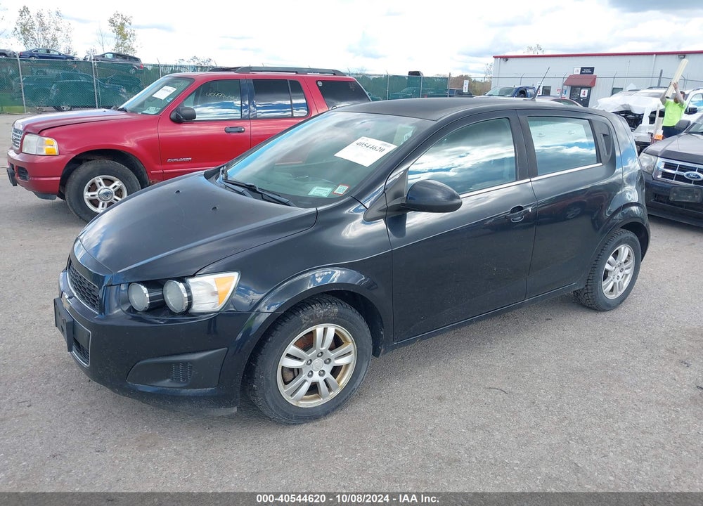 2013 CHEVROLET SONIC LT AUTO VIN: 1G1JC6SG5D4200890