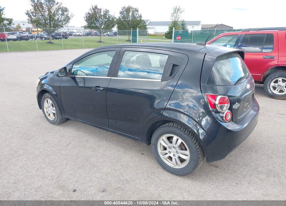 2013 CHEVROLET SONIC LT AUTO VIN: 1G1JC6SG5D4200890