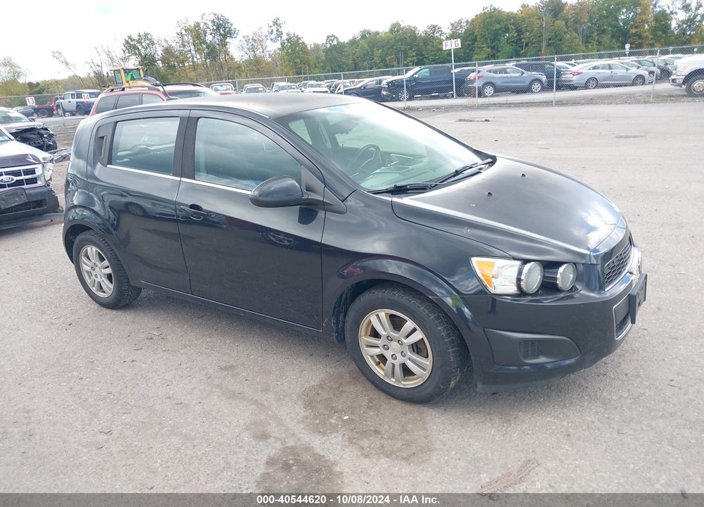 2013 CHEVROLET SONIC LT AUTO VIN: 1G1JC6SG5D4200890