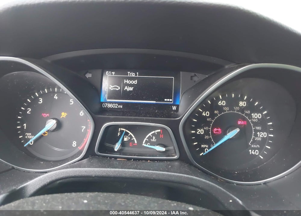 2016 FORD FOCUS SE VIN: 1FADP3K25GL206782
