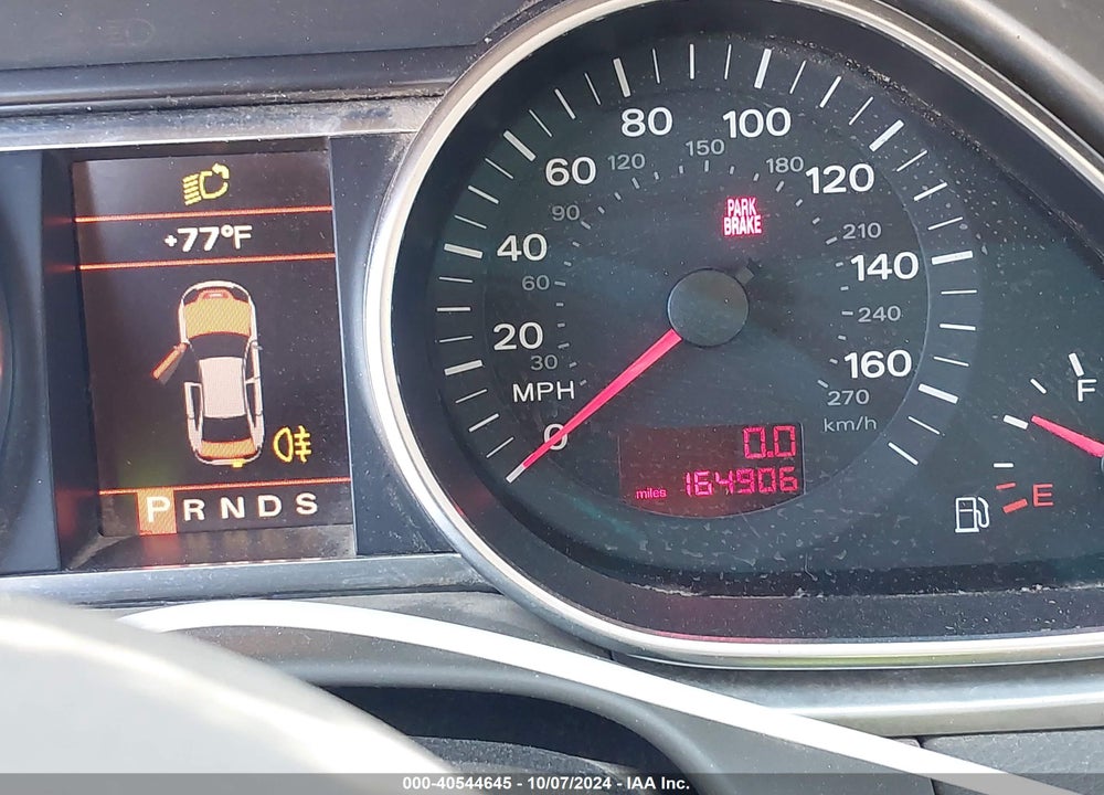 2007 AUDI Q7 4.2 PREMIUM VIN: WA1BV74L47D039372