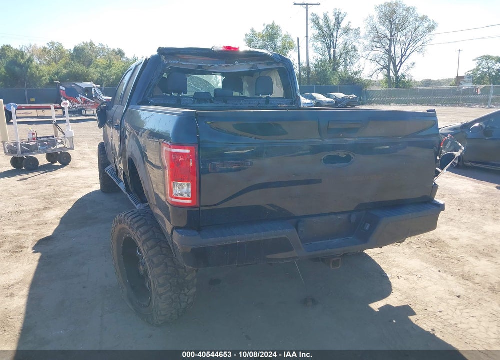 2017 FORD F-150 XLT VIN: 1FTEW1EP5HFB37587