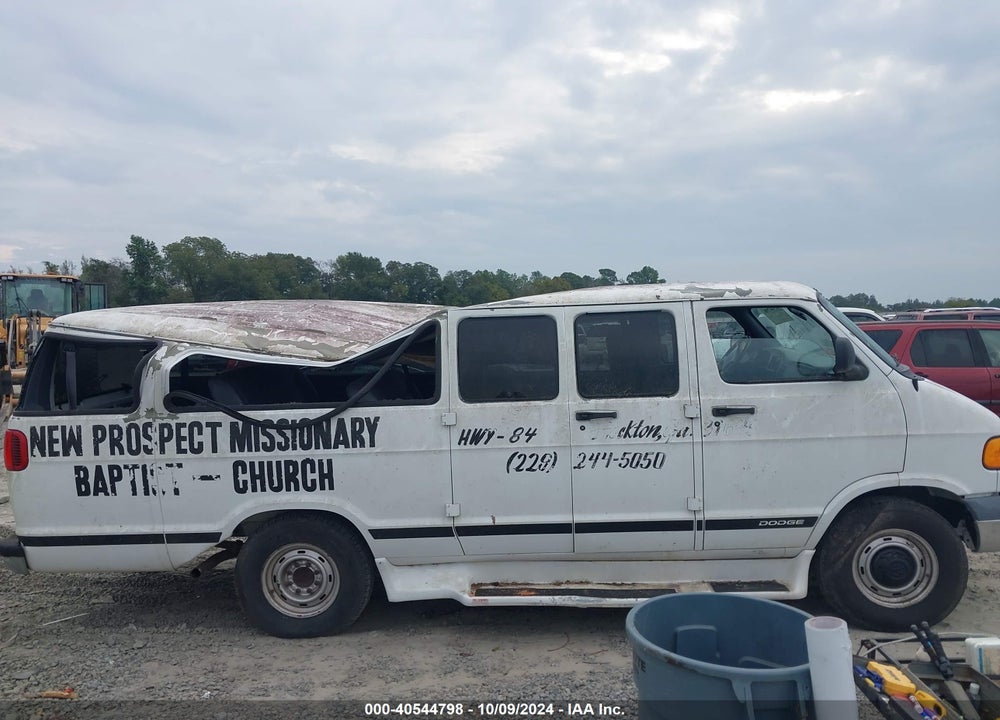 1999 DODGE RAM WAGON 3500 VIN: 2B5WB35Z3XK556849