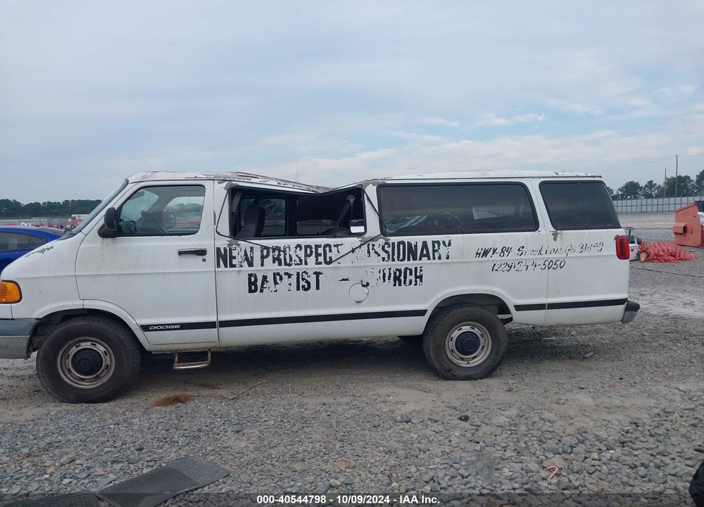 1999 DODGE RAM WAGON 3500 VIN: 2B5WB35Z3XK556849
