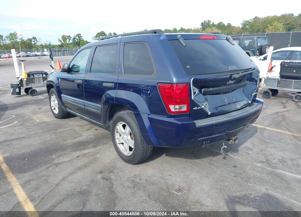2005 JEEP GRAND CHEROKEE LAREDO VIN: 1J4HR48N55C710995