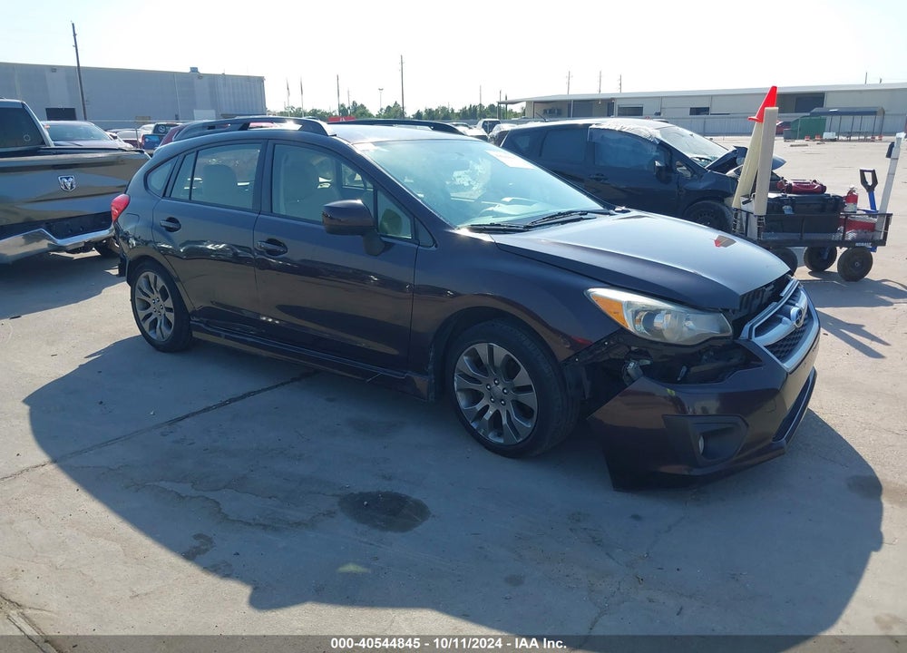 2013 SUBARU IMPREZA 2.0I SPORT PREMIUM VIN: JF1GPAL67D2895535