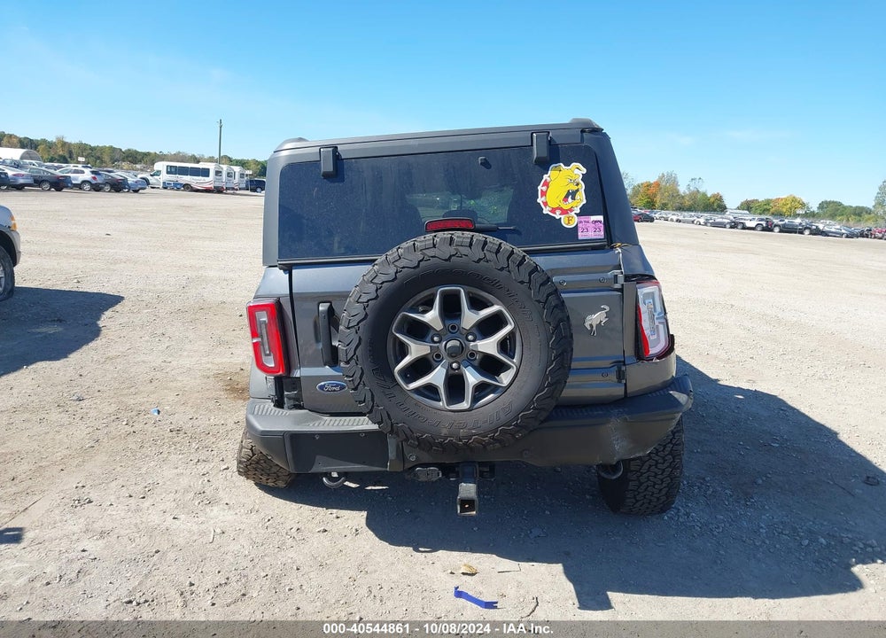 2022 FORD BRONCO BADLANDS VIN: 1FMEE5DH9NLB75496