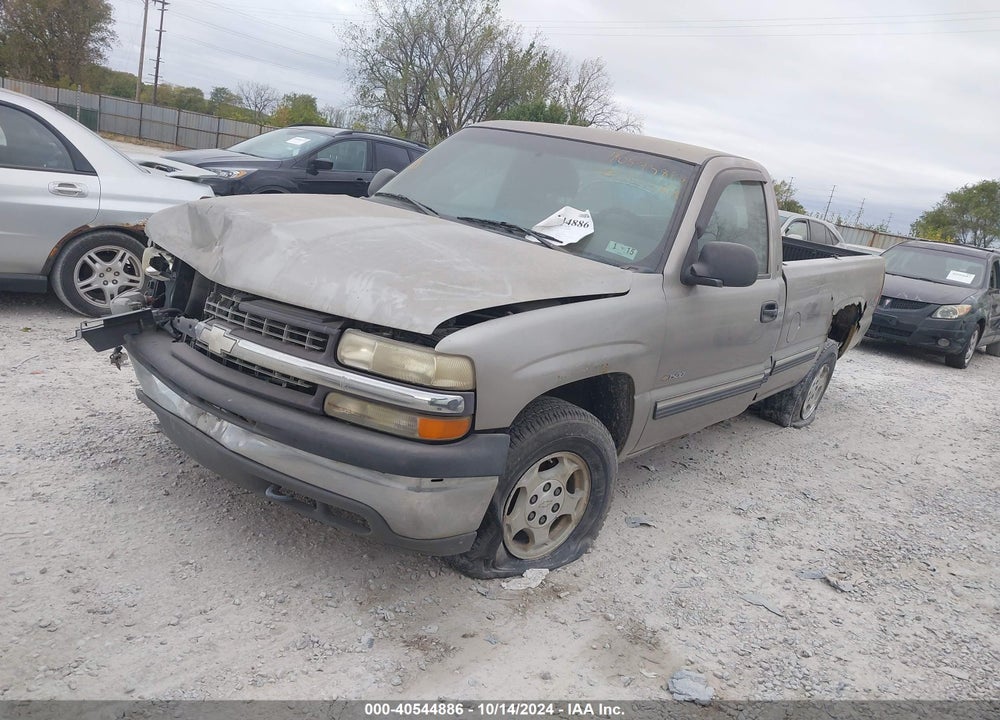 2002 CHEVROLET SILVERADO 1500 VIN: 1GCEK14TX2Z223087