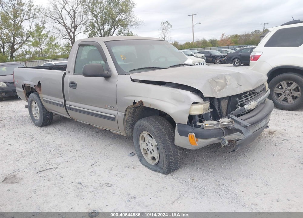 2002 CHEVROLET SILVERADO 1500 VIN: 1GCEK14TX2Z223087