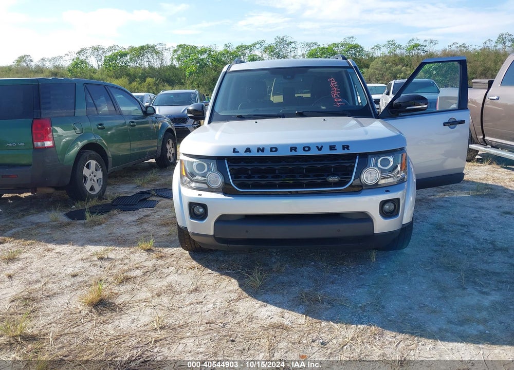 2016 LAND ROVER LR4 VIN: SALAG2V68GA804486