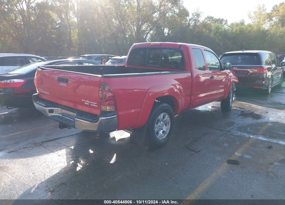 2007 TOYOTA TACOMA PRERUNNER V6 VIN: 5TETU62N07Z463358