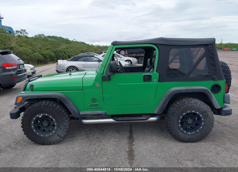 2005 JEEP WRANGLER SE VIN: 1J4FA29165P329857
