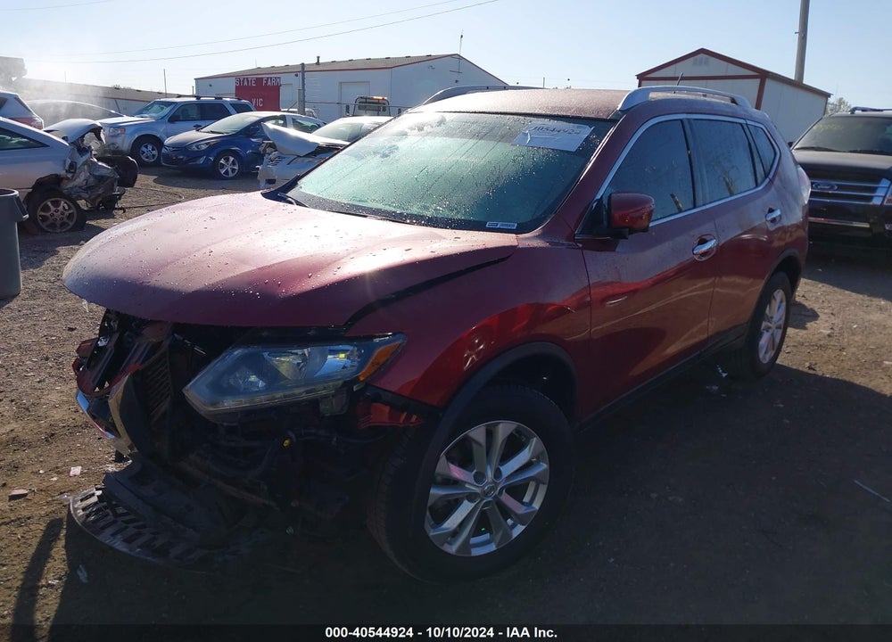 2016 NISSAN ROGUE SV VIN: JN8AT2MV8GW153895