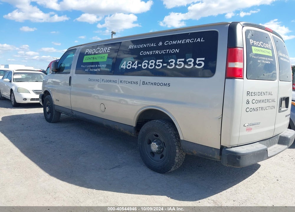 2006 CHEVROLET EXPRESS LS VIN: 1GAHG39U761272868