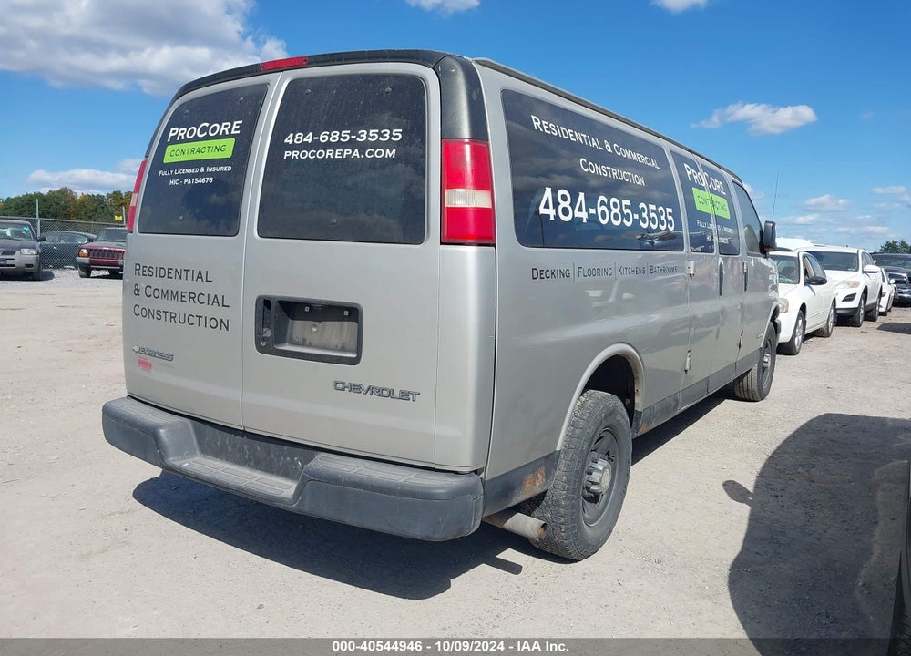 2006 CHEVROLET EXPRESS LS VIN: 1GAHG39U761272868
