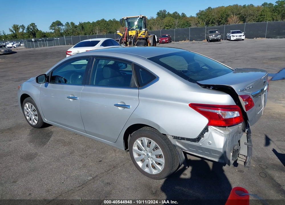 2019 NISSAN SENTRA S VIN: 3N1AB7AP0KY351117