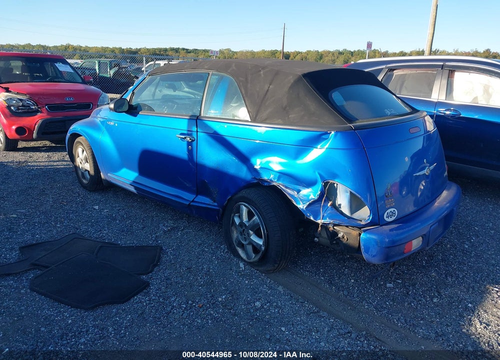 2005 CHRYSLER PT CRUISER TOURING VIN: 3C3AY55EX5T316616