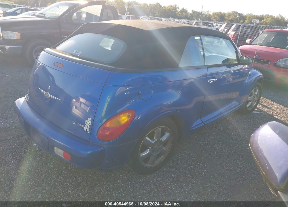 2005 CHRYSLER PT CRUISER TOURING VIN: 3C3AY55EX5T316616