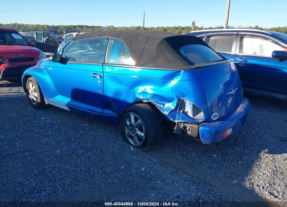 2005 CHRYSLER PT CRUISER TOURING VIN: 3C3AY55EX5T316616
