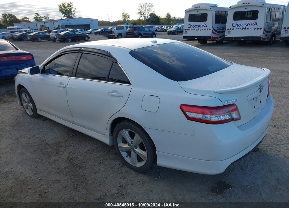 2011 TOYOTA CAMRY SE VIN: 4T1BF3EK4BU594926