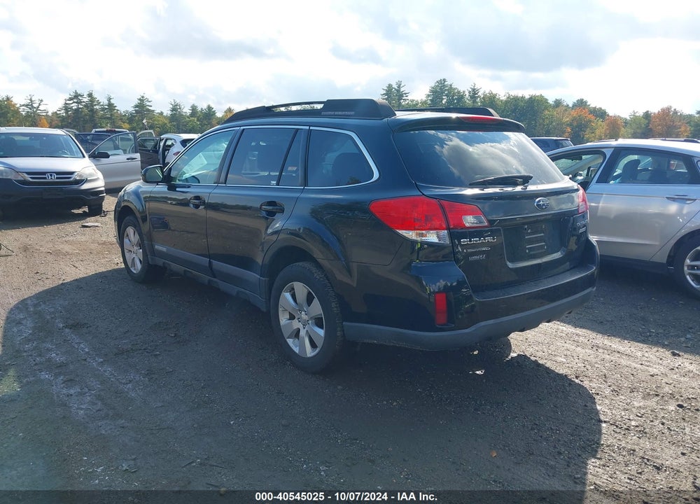 2011 SUBARU OUTBACK 2.5I PREMIUM VIN: 4S4BRBBC6B3421431