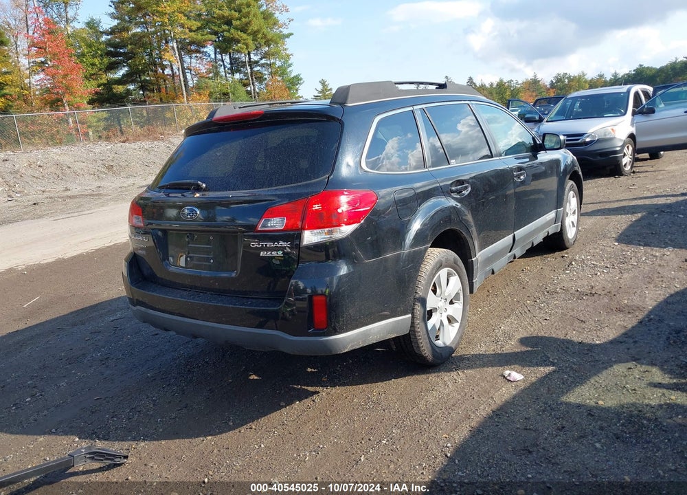 2011 SUBARU OUTBACK 2.5I PREMIUM VIN: 4S4BRBBC6B3421431