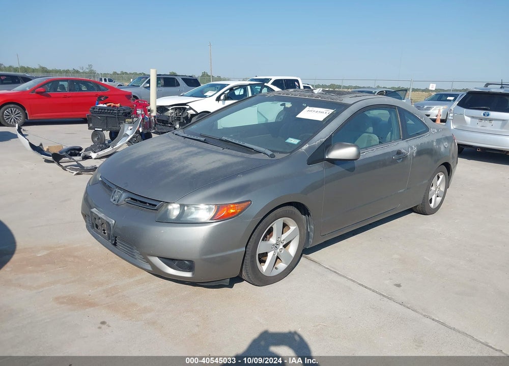 2007 HONDA CIVIC EX VIN: 2HGFG12877H550060